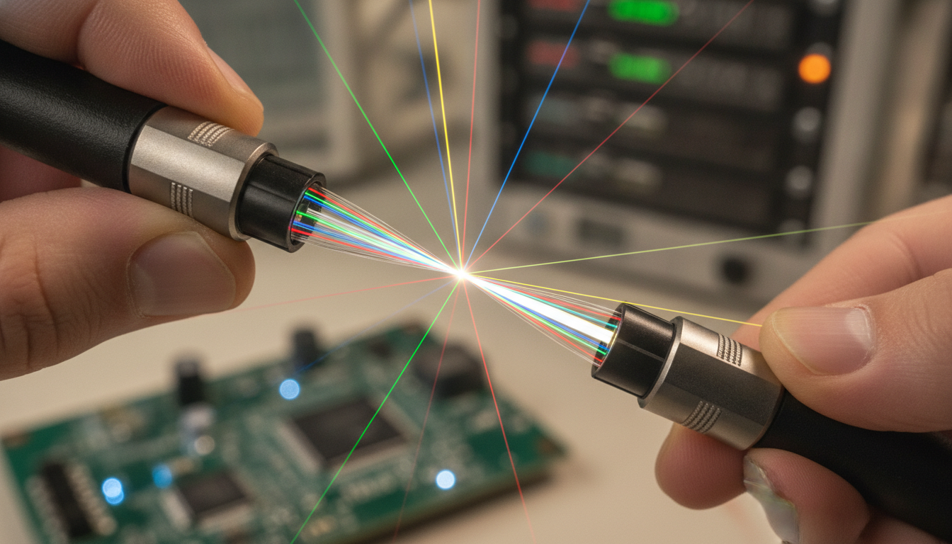 erfahren sie, was wdm ist und wie es in der optischen kommunikation funktioniert, um die datenübertragung durch wellenlängenmultiplexverfahren zu optimieren.