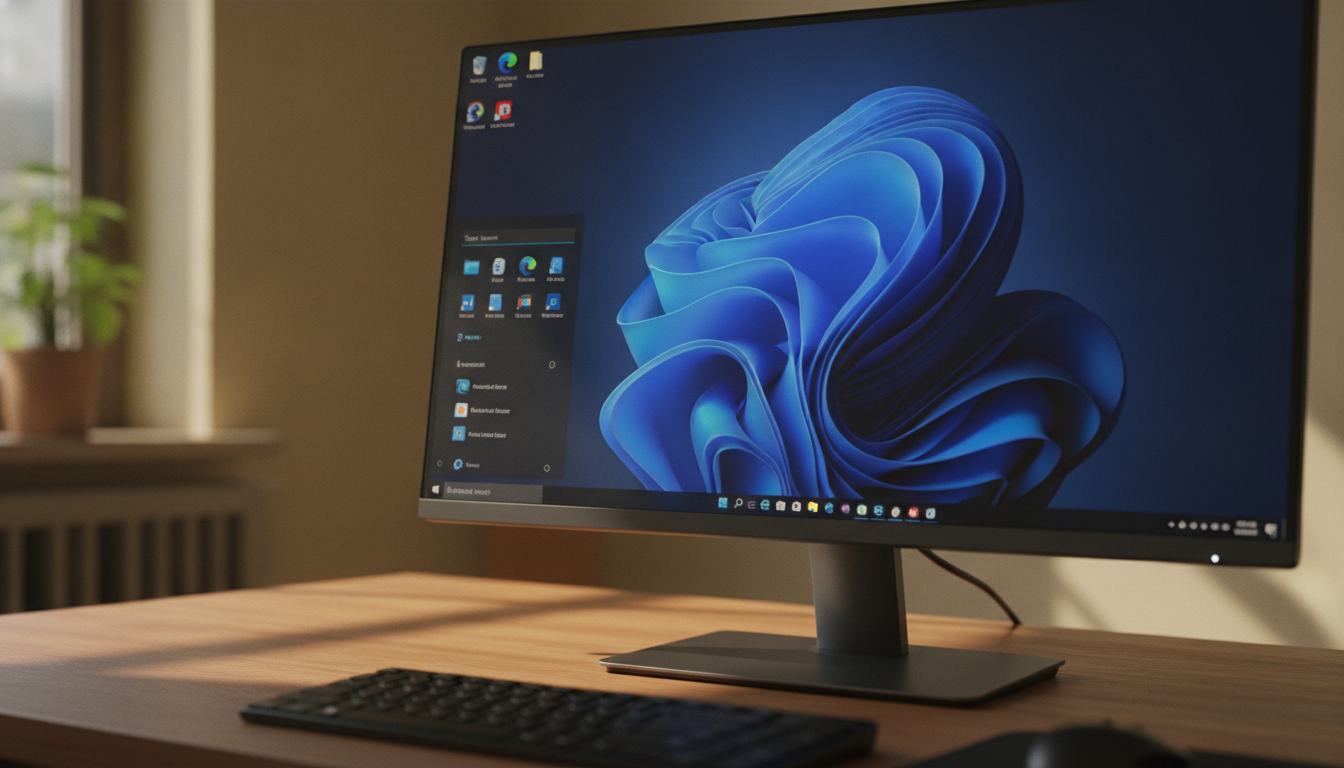 erfahren sie, wie sie die windows 11 taskleiste einfach linksbündig ausrichten können. schritt-für-schritt-anleitung für eine personalisierte desktop-ansicht.