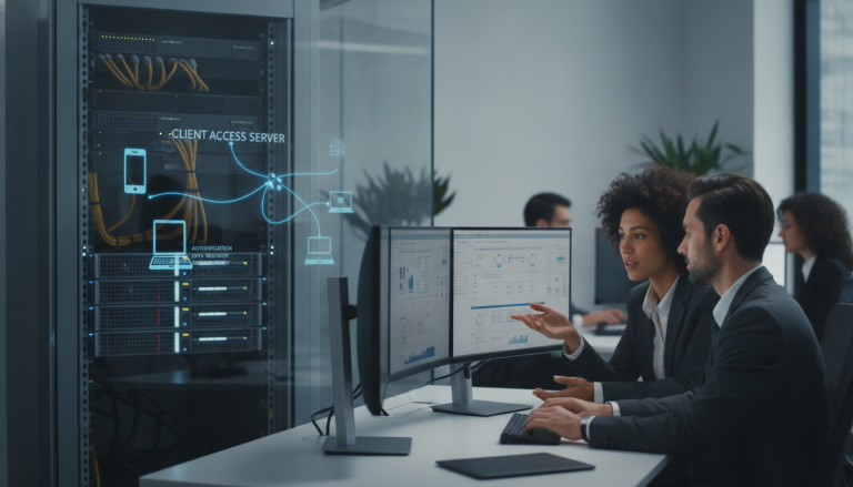 entdecken sie, wie ein client access server funktioniert und warum er eine zentrale rolle in modernen it-infrastrukturen spielt, um den zugriff auf ressourcen effizient und sicher zu gestalten.